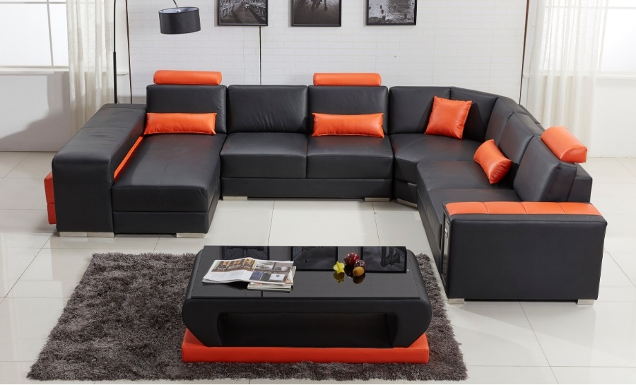 Adra - U2 - Leather Sofa Lounge Set